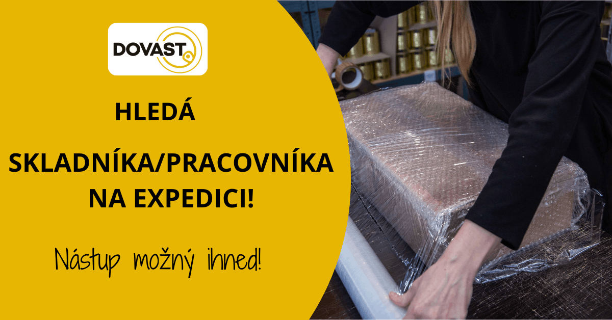 inzerát na pracovníka v expedici (1)